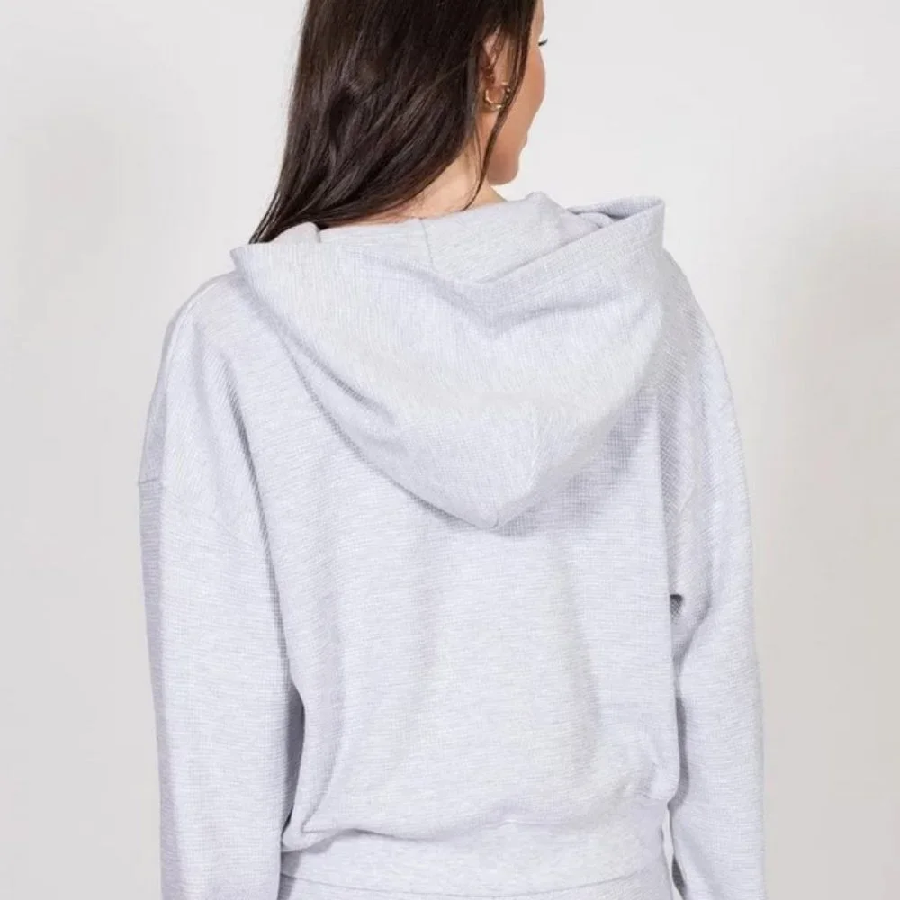 NWT Brunette the Label 3XL-4XL Middle Sister Full Zip Hoodie, Classic Gr… - Picture 3 of 14